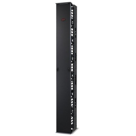APC Cdx, Vertical Cable Manager, 84Inx10In Wide, Single-Sided AR8635